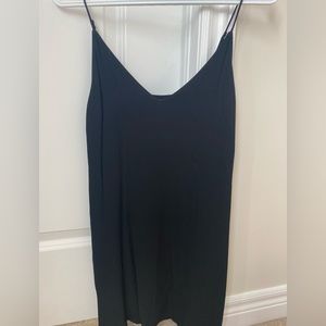 Black Aritzia Wilfred Free Slip Dress